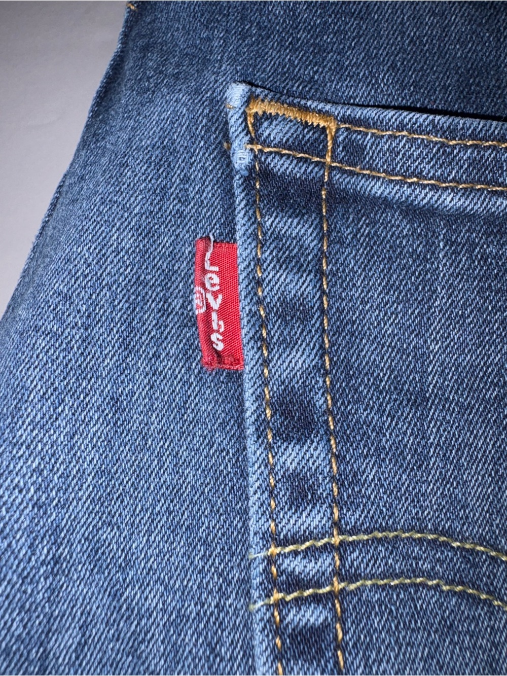 Levi's 502 Regular Taper Jeans Blue Denim 29x32 - Picture 8 of 16